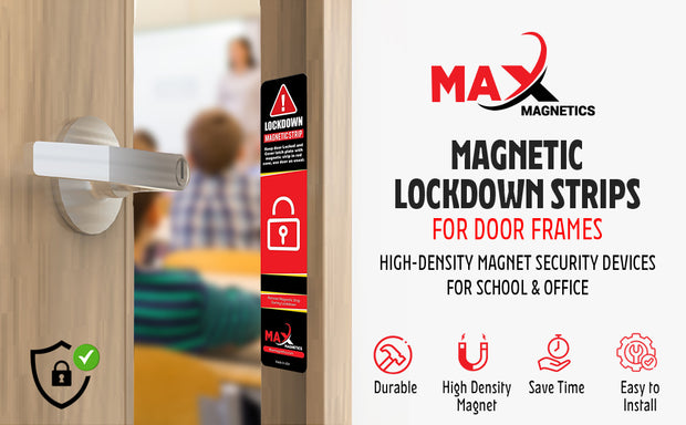 Black Magnetic Strips For School Doors, Door Magnet