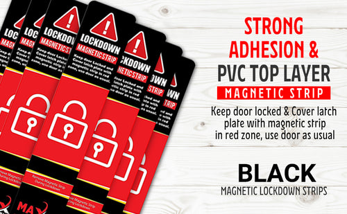 Black Magnetic Strips For School Doors, Door Magnet