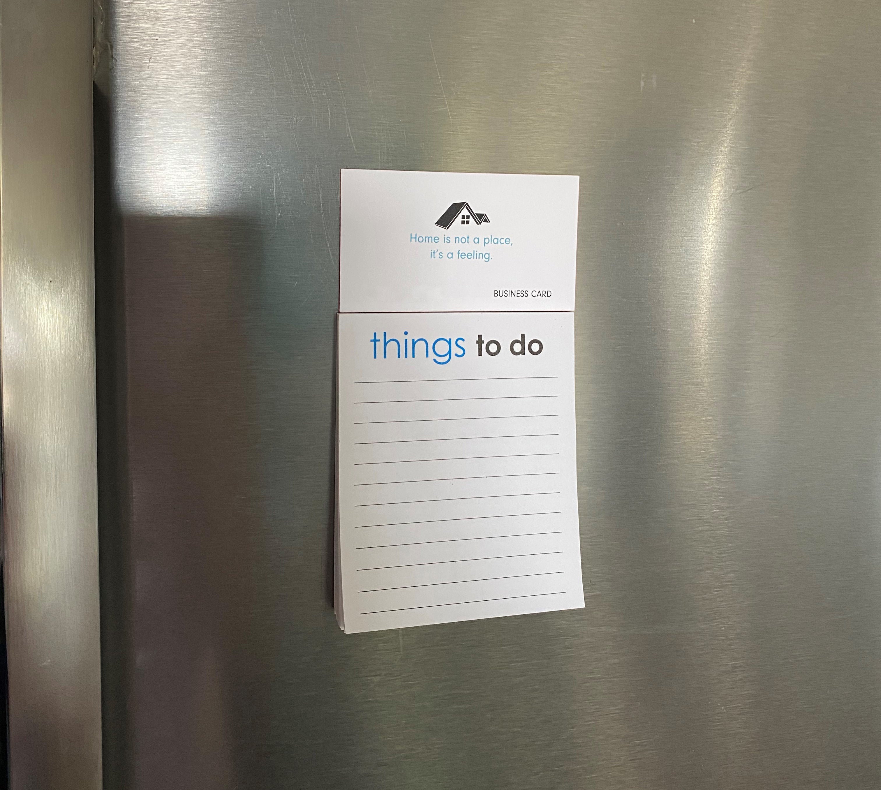 Things To Do Magnetic Scratch Pad / Notepad - maxmagnetics